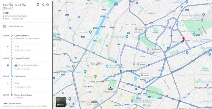 One Bedroom Fully Equipped Apartment With Terrace ブリュッセル エクステリア 写真